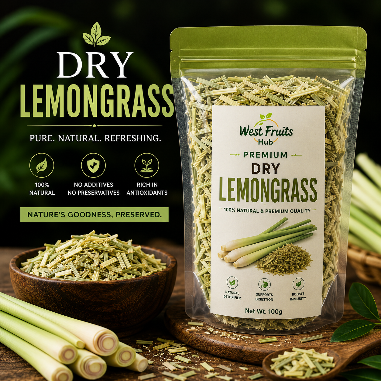 Dry Lemongrass