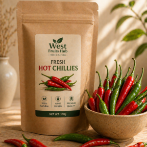 fresh hot chillies spicy flavor for cooking & seasoning
